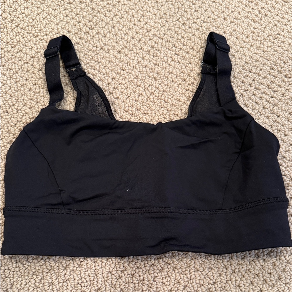 Lululemon Women's Black Sports Bra